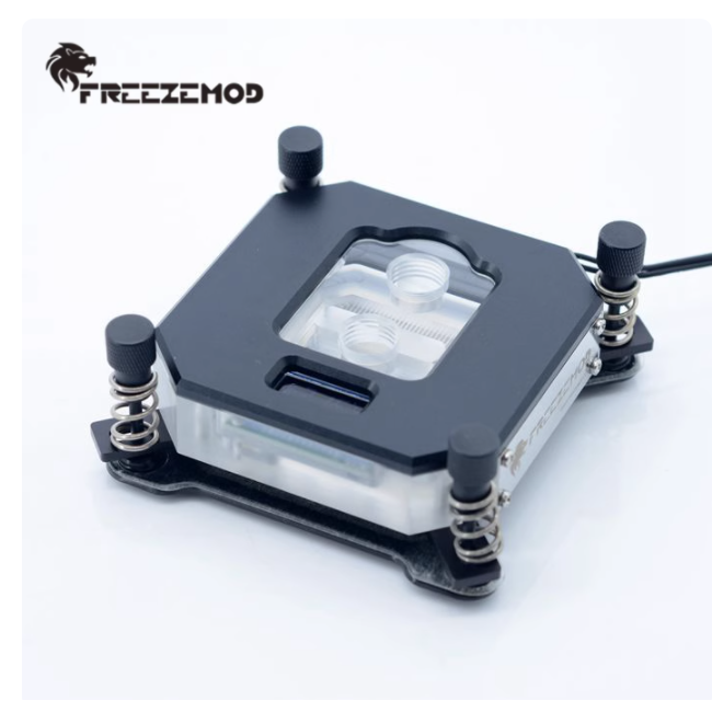 FREEZEMOD电脑CPU水冷头2020款UPR-2020I液晶温度显示VA屏