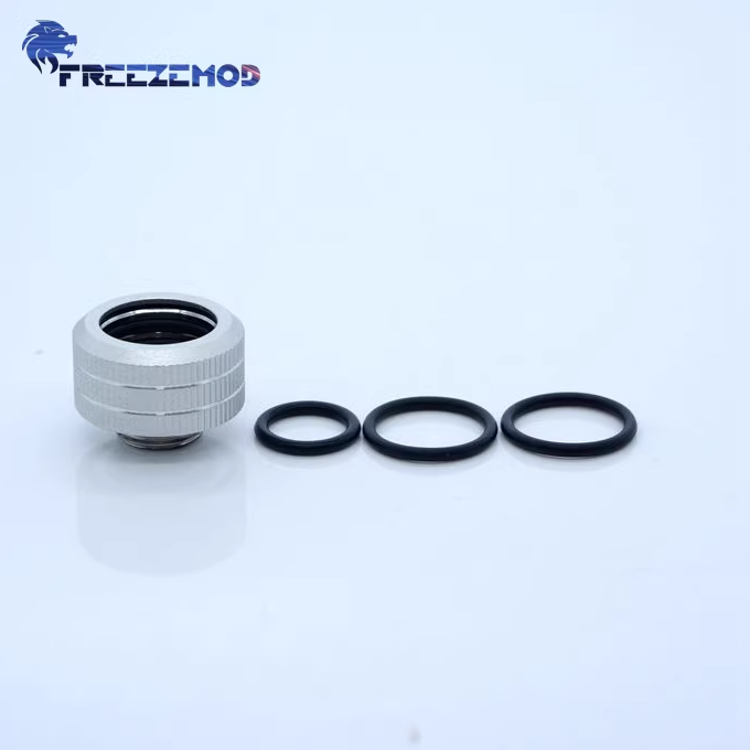 FREEZEMOD电脑水冷16MM彩色硬管快拧BYGKN-C16三密封圈内六角固定