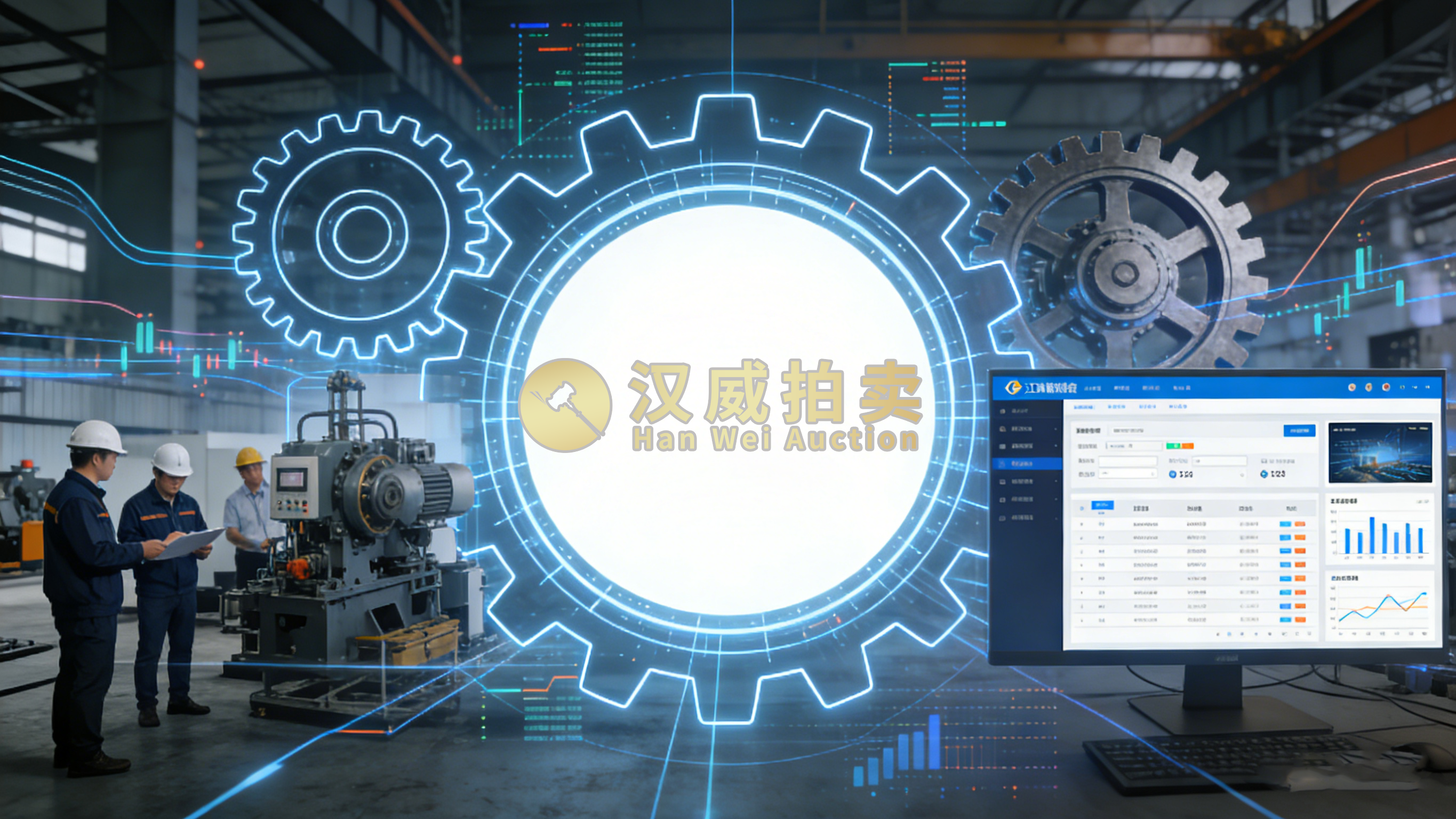 高溢价・快流转・强保障 江苏汉威设备拍卖标杆之路