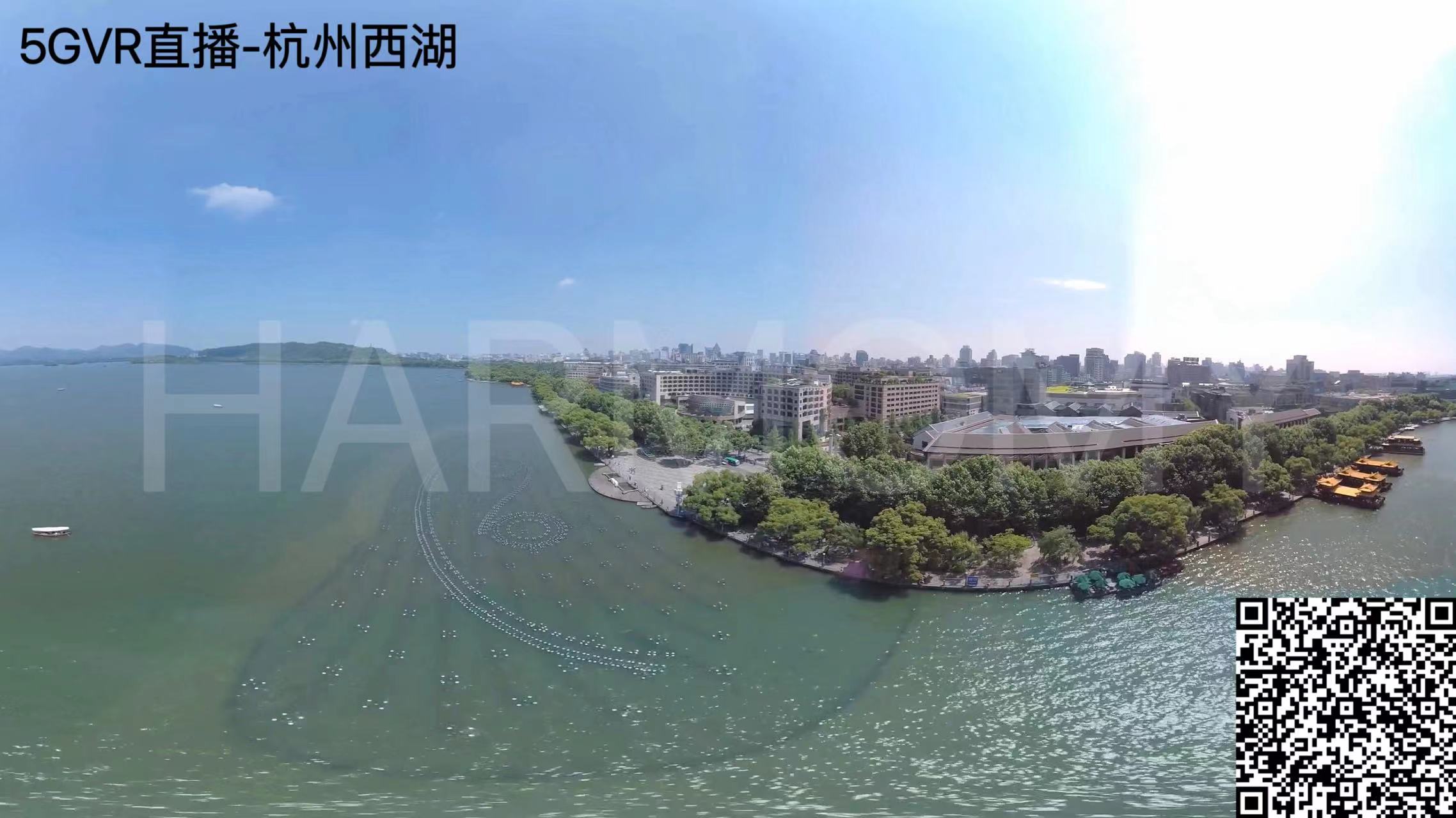 VR帶您飛翔游覽杭州西湖