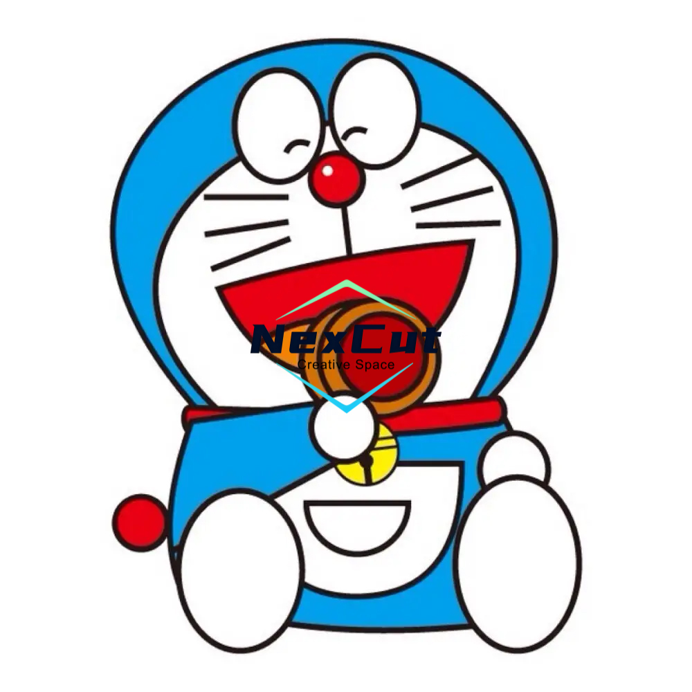 雕刻图-机器猫2