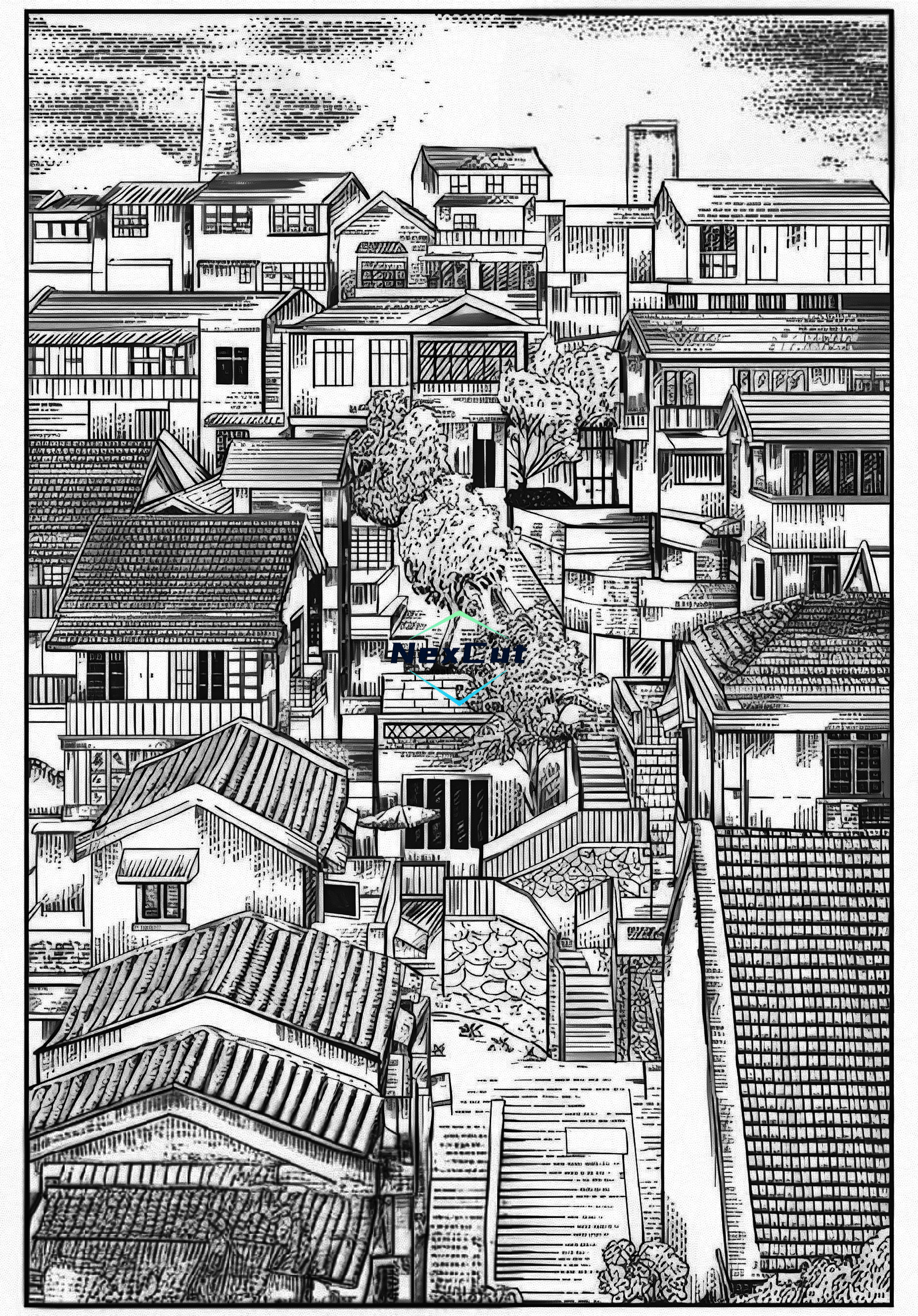雕刻图-昙华林