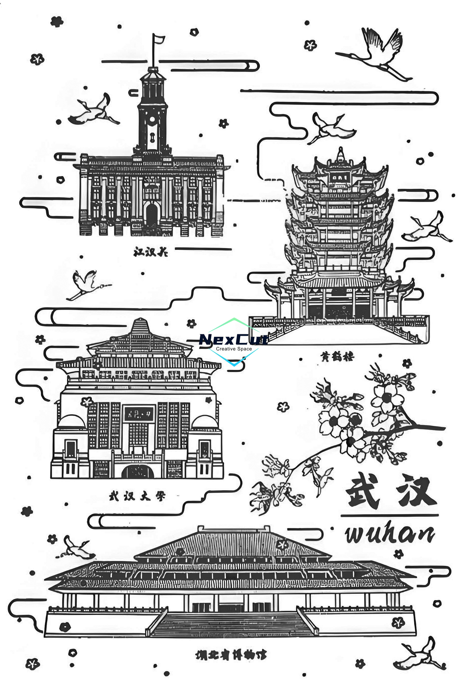 雕刻图-景点合集