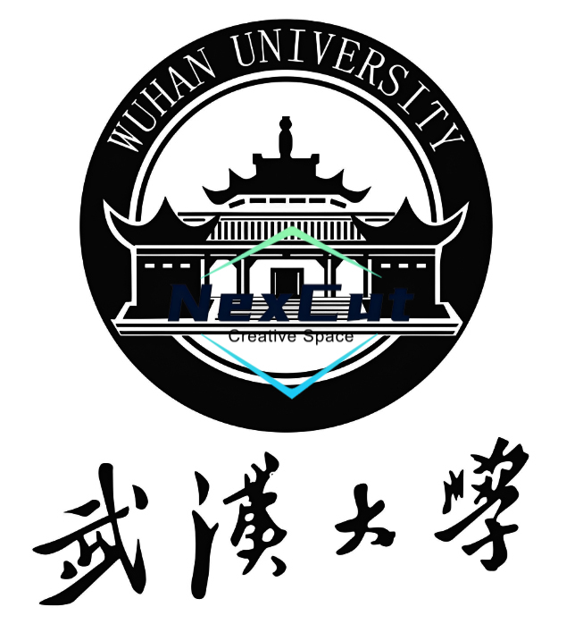 雕刻图-武大校徽