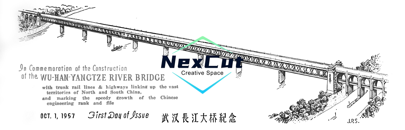 雕刻图-长江大桥2