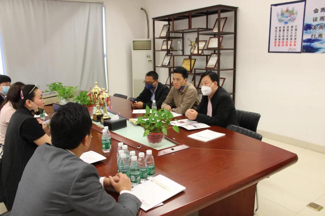 疫情下的大愛，廣東省激光行業協會走訪會員單位漢馬激光