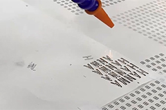 紙板鏤空雕刻字