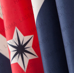 布料激光切割機 攝像定位激光燒花機 自動尋邊定位激光燒花機 漢馬激光