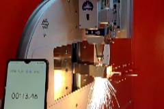 管材激光切割机飞行切割