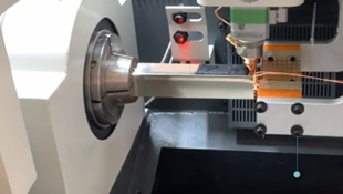 切管机自动识别分离头尾料