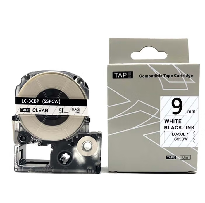 锦宫标签色带9/12/18/24mm宽白色