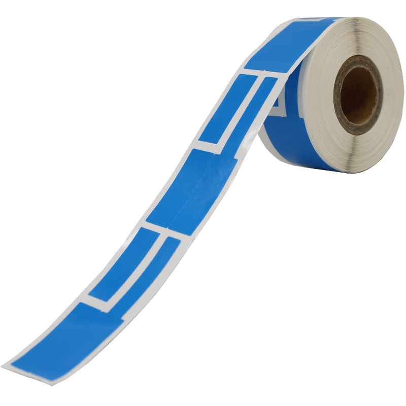 丽硕热敏线缆标签纸25*38+40*100张蓝色