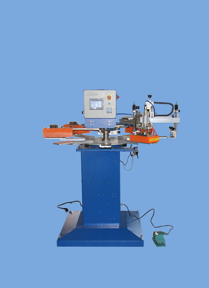 東森廠家生產(chǎn)半自動絲印機(jī)小型全自動眼鏡盒手機(jī)殼印刷襪子手套