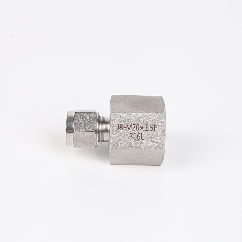 双卡套压力表管接头