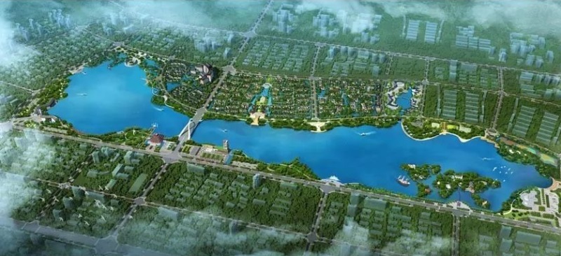 天门市北湖综合改造北湖公园 项目驳岸绿化工程