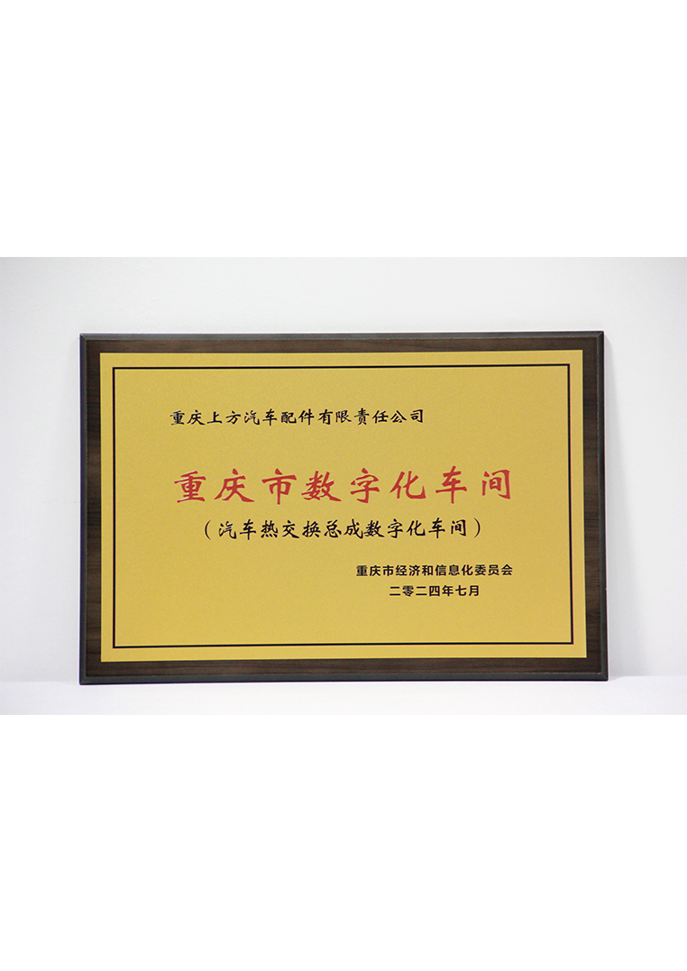 
	重庆市数字化车间
