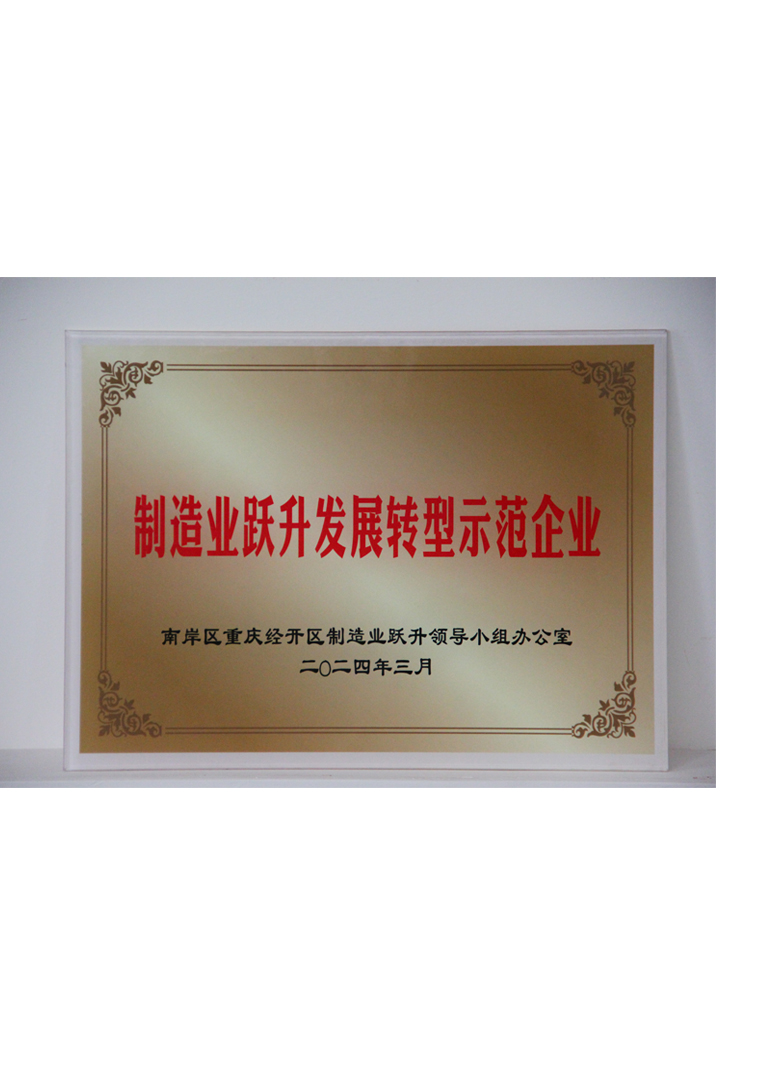 
	重庆市南岸区


	制造业跃升发展转型示范企业
