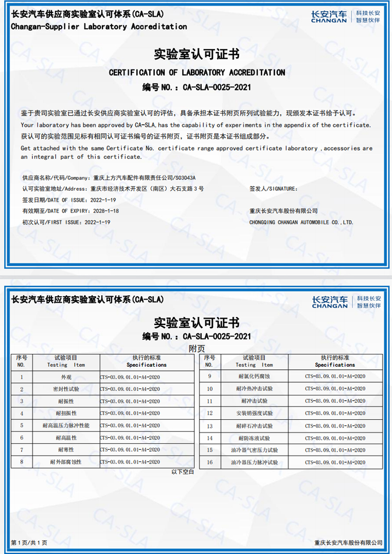 
	长安实验室审核 
