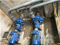 浓密机输送渣浆泵使用现场