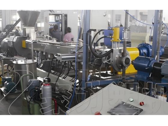 双螺杆水中造粒机组