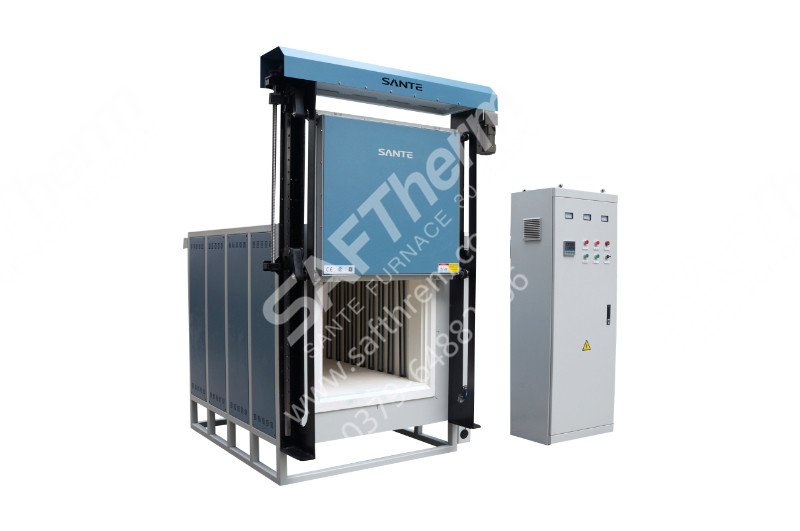 1400℃自动门箱式炉