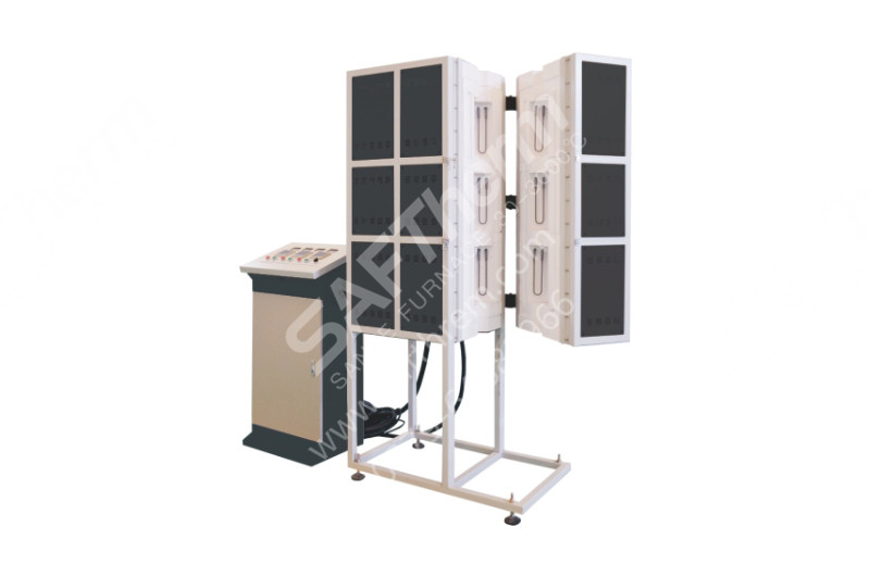 1700℃三温区立式管式炉