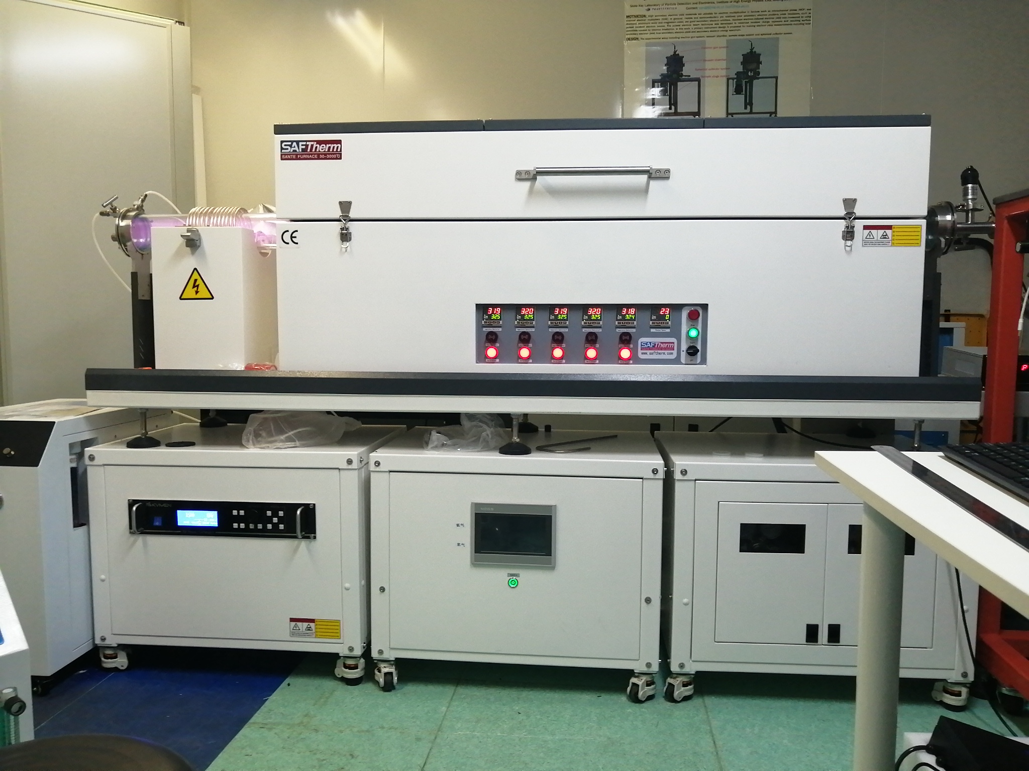 PECVD管式炉实验圆满成功