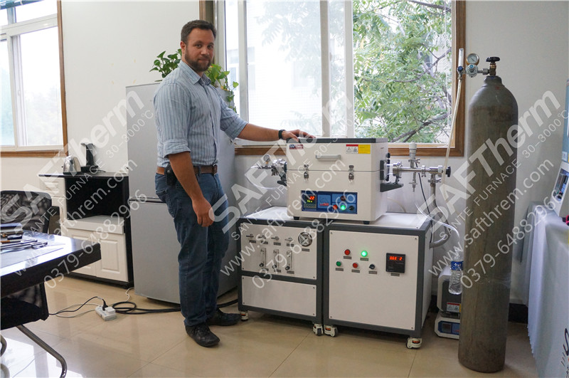 西班牙客户订购CVD管式炉系统