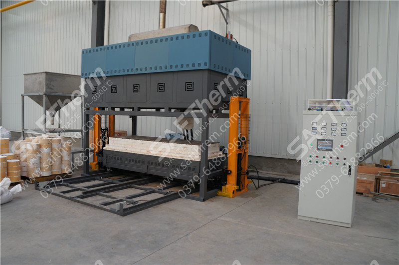 河南一研磨材料制造工厂订购升降炉