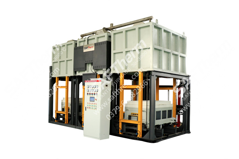 双工位自动升降炉