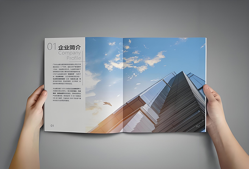 美工企业画册印刷