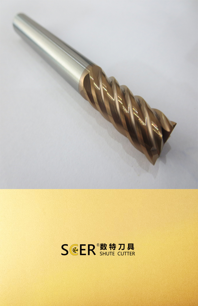 SCER鎢鋼銑刀 加工超硬鋼、模具鋼HRC45-62、加硬不銹鋼、難加工材料
