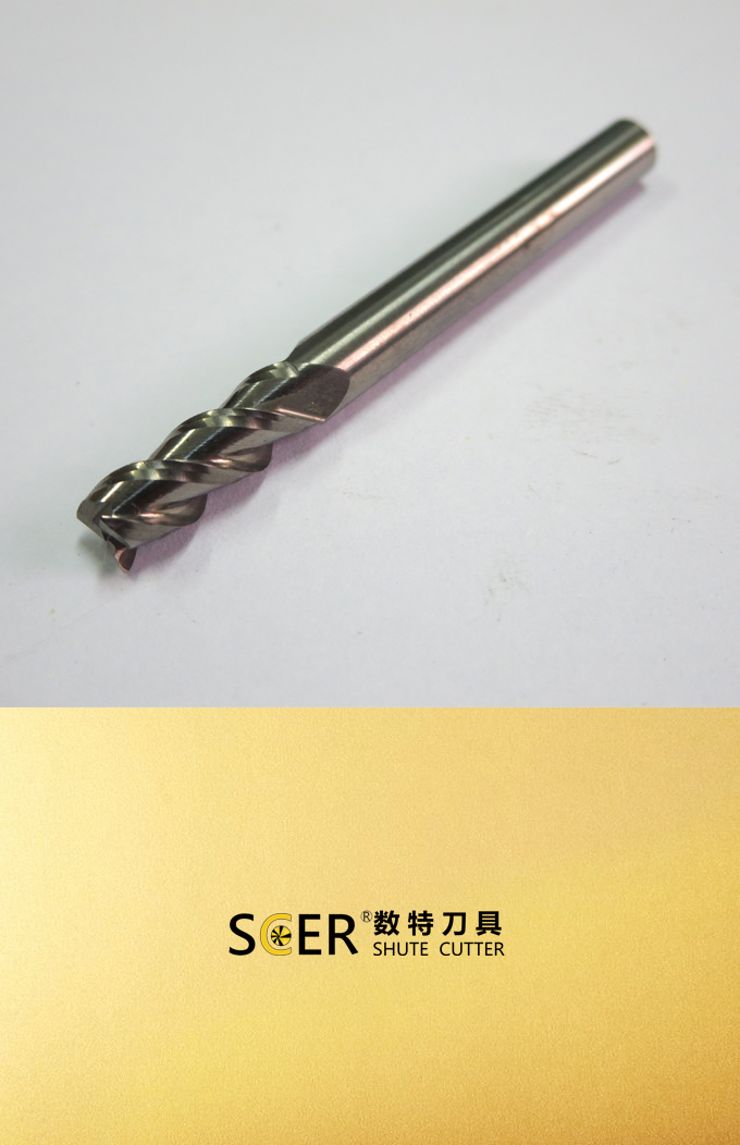 铣削刀具 钨钢铣刀、加工铝合金 5系、6系、SN100 光洁度0.8-1.6