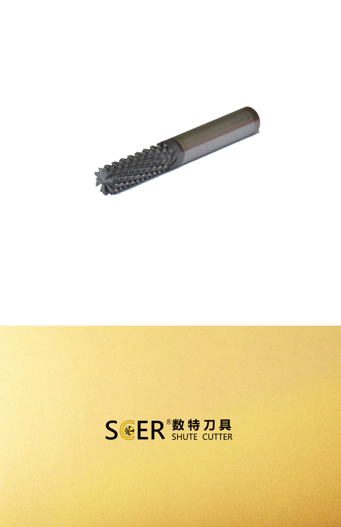 铣削刀具 钨钢铣刀 加工石墨材料 加工复合材料型 SFM600金刚石涂层菱齿型铣刀