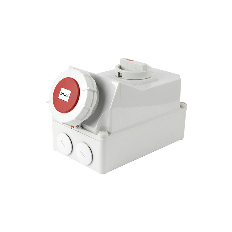 IP67 16A 32A 63A 125A 机械联锁（带开关和机械联塑）