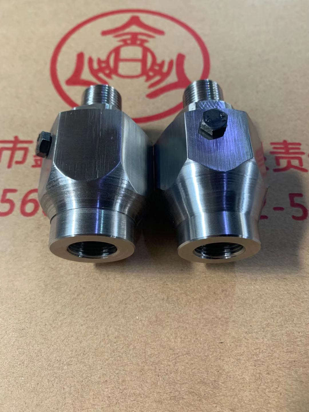 不锈钢高压旋转接头胶水介质