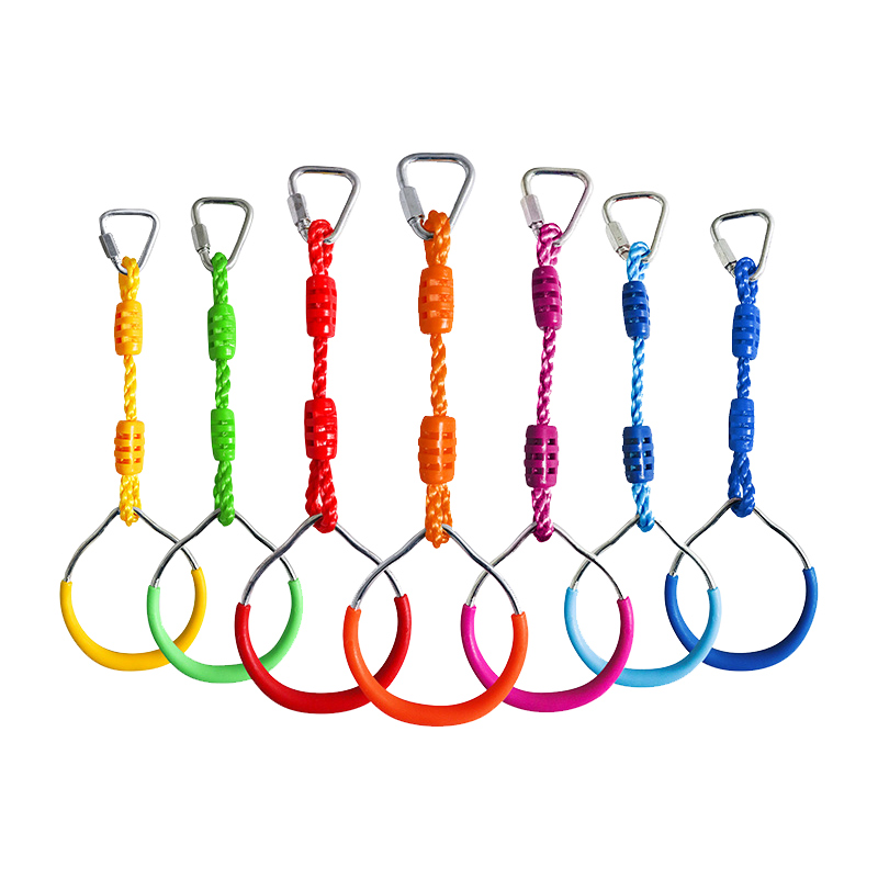 铁吊环配短绳加三角扣