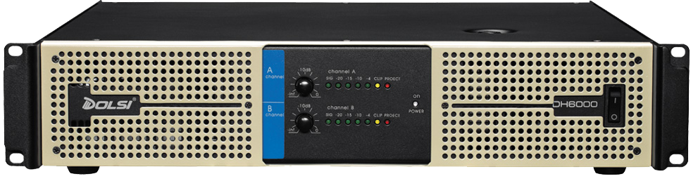 DH Series 2 Channel Class H High Stability Power Amplifier