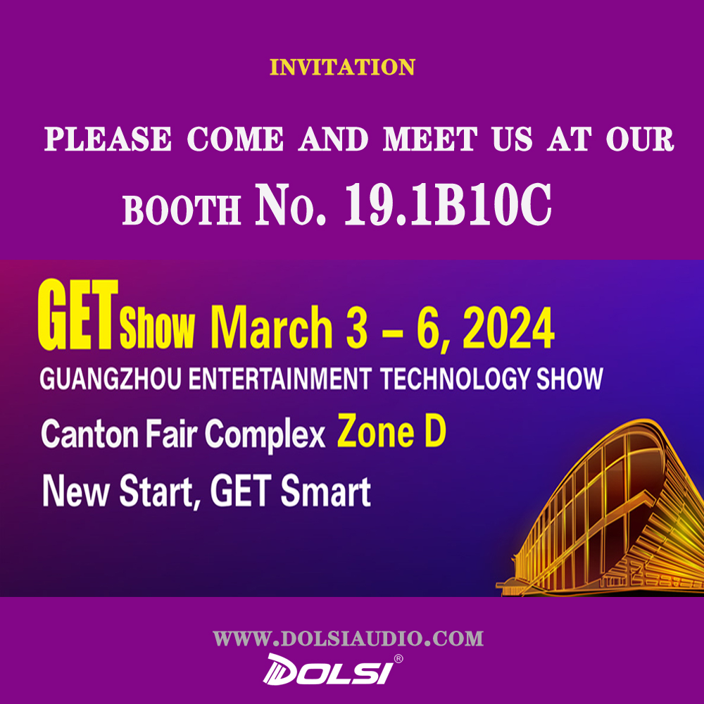 Welcome to visit us in 2024 GET Show in Guangzhou,China
