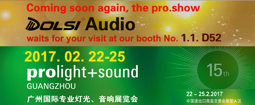2017 Pro.Light+Sound Show Guangzhou