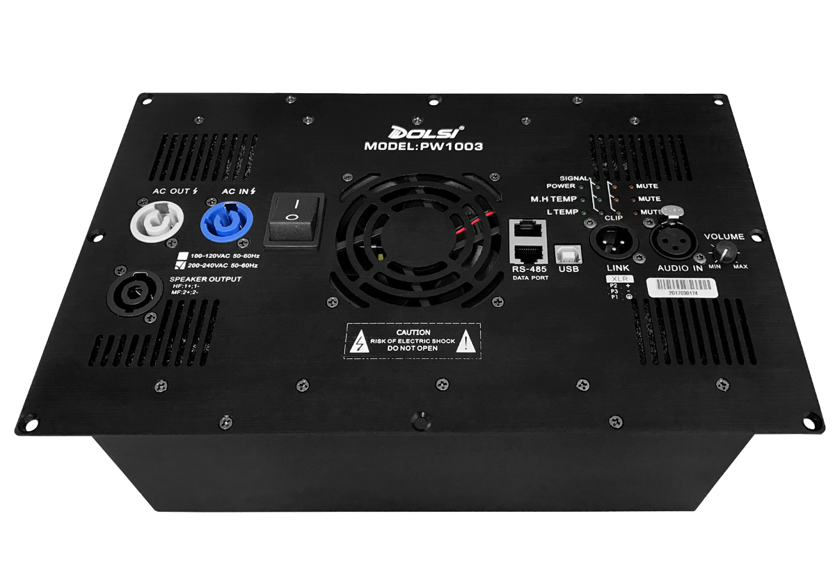 PW Series Plate Amplifier Module with DSP