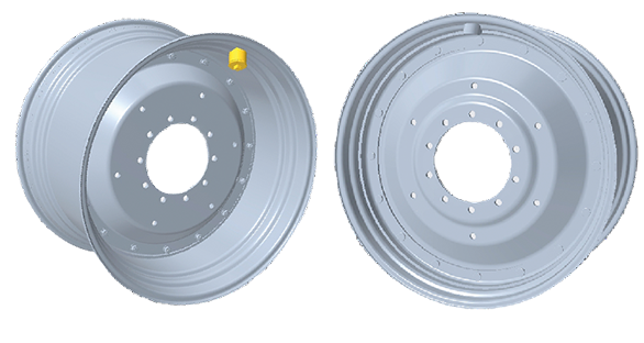 中大马力拖拉机轮辋