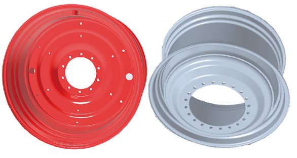 中大马力拖拉机轮辋