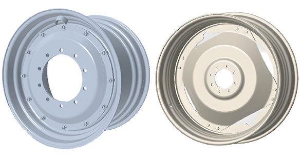 中大马力拖拉机轮辋