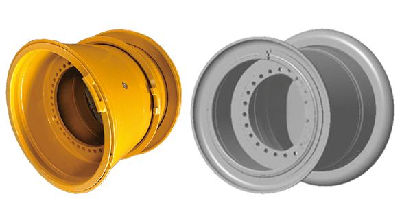 工程机械轮辋系列(五件式轮辋)