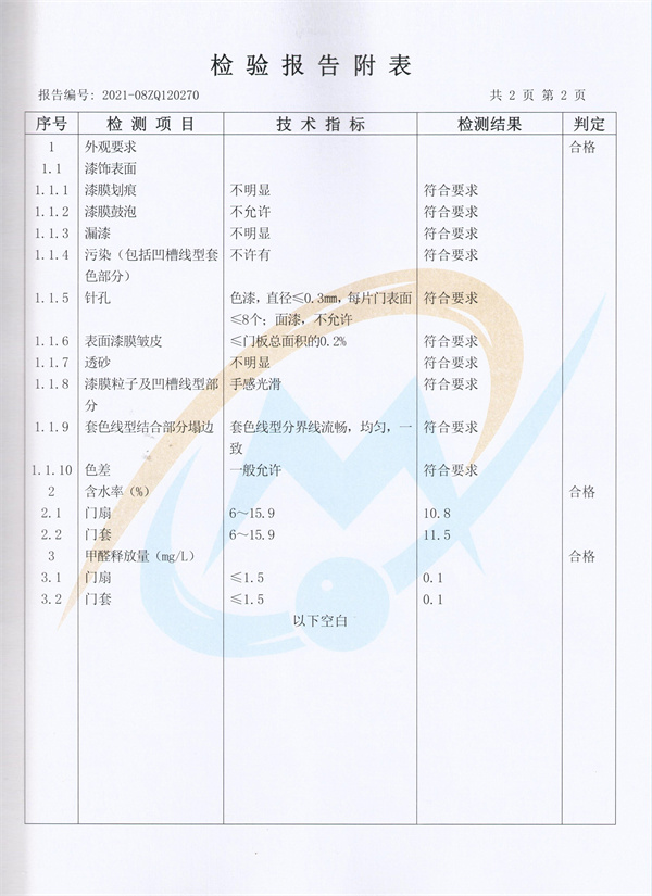 木须龍质检报告