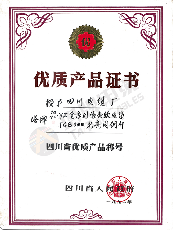 优质产品1-91年-省级