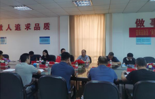 益阳高新区“两重”“两新”送解优专项行动政策宣讲暨企业座谈会在我公司召开