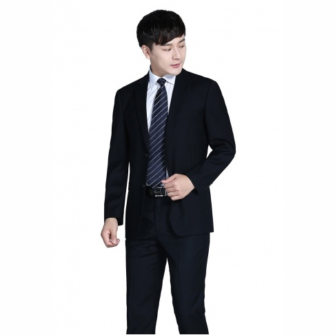 KTZY-804 黑色商务两粒扣西服
