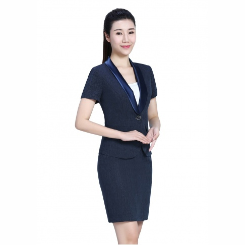 KTZY-808 兰色经典职业工作服